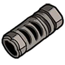 Heavy Duty Muzzle Brake Attachment