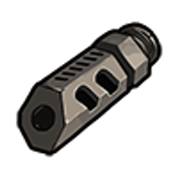 Slanted Muzzle Brake Attachment