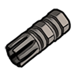 Split End Muzzle Brake Attachmemt