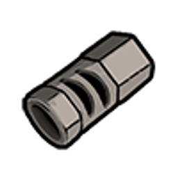 Squared Muzzle Brake Attachment